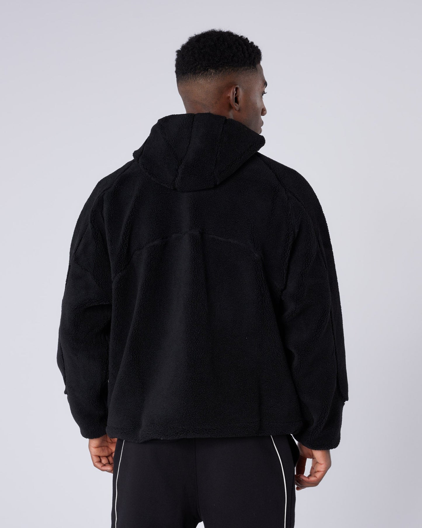 Mercier Black Tempo Borg Jacket