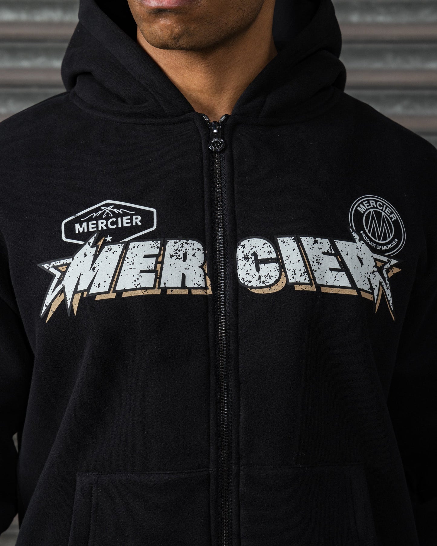 Mercier Stinger black hoodie