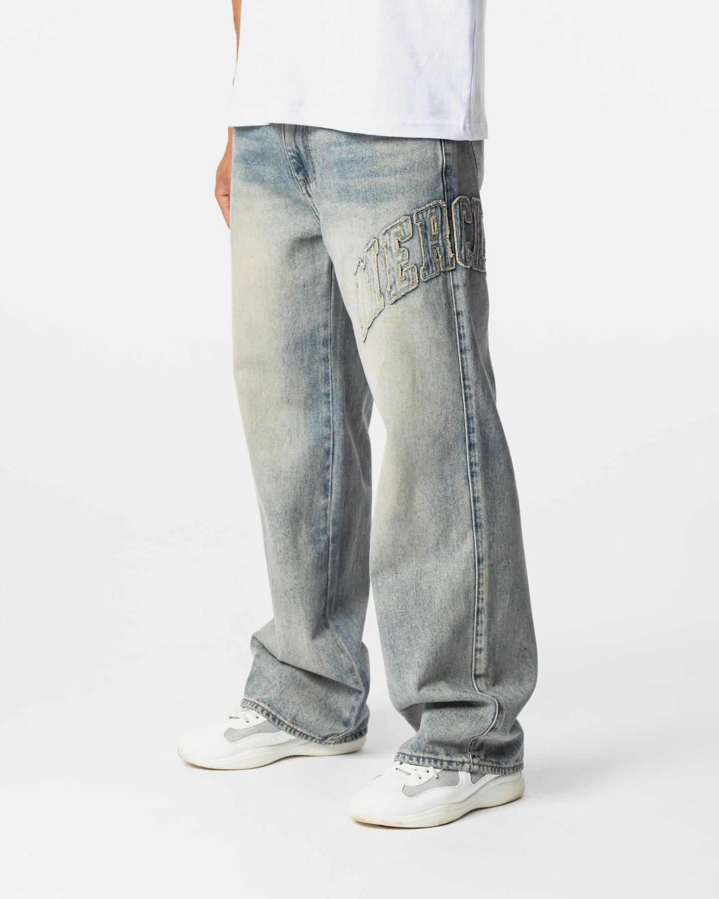 Mercier Vintage Blue Speedway Denim Jeans