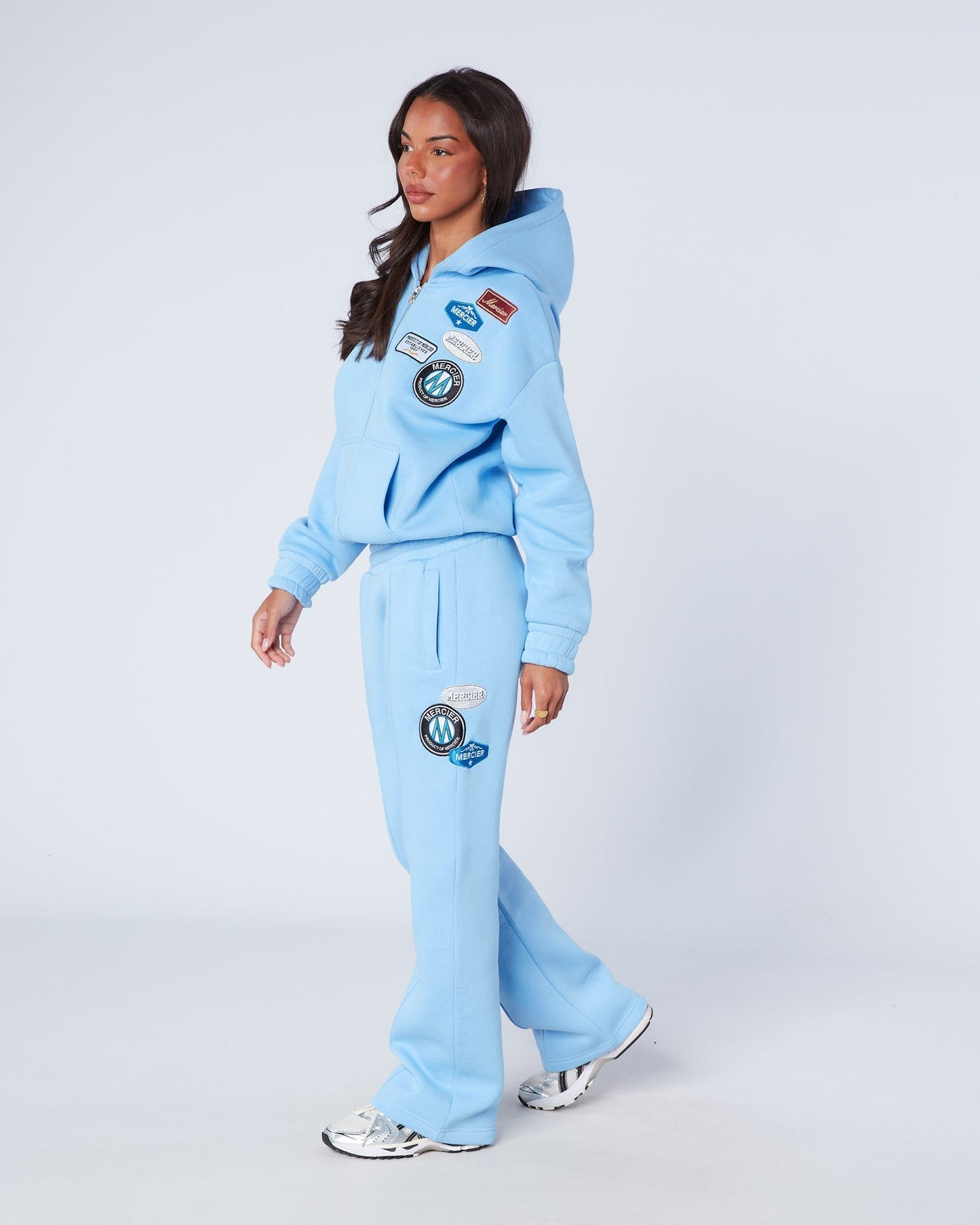Mercier Women's Blue OG Balloon Hoodie