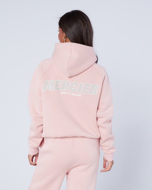 Mercier Women's Blush Pink Player Hoodie