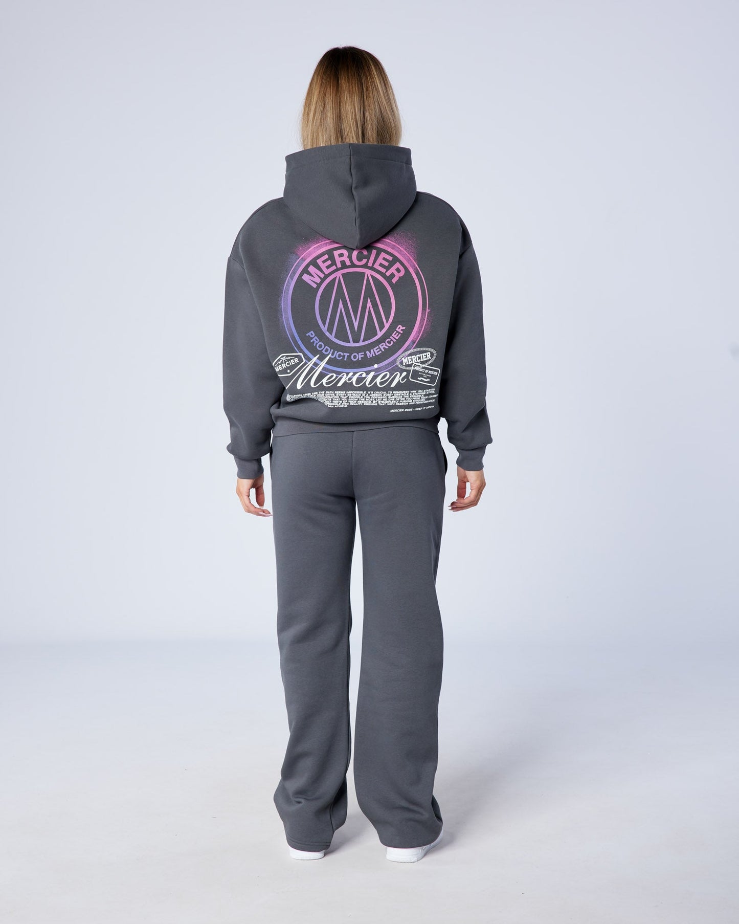 Mercier Women's Charcoal Poster Joggers