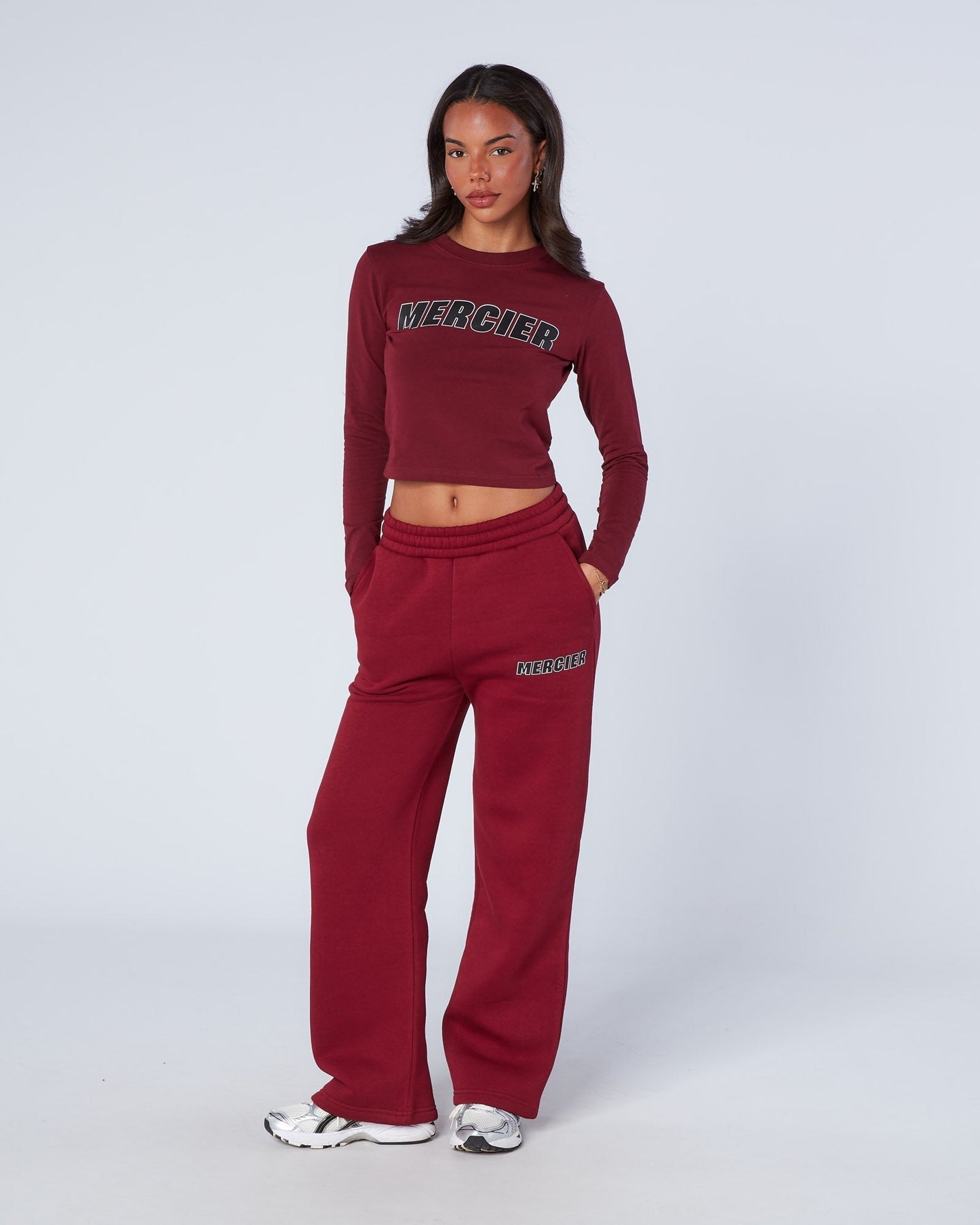 Mercier Women's Maroon Player Joggers