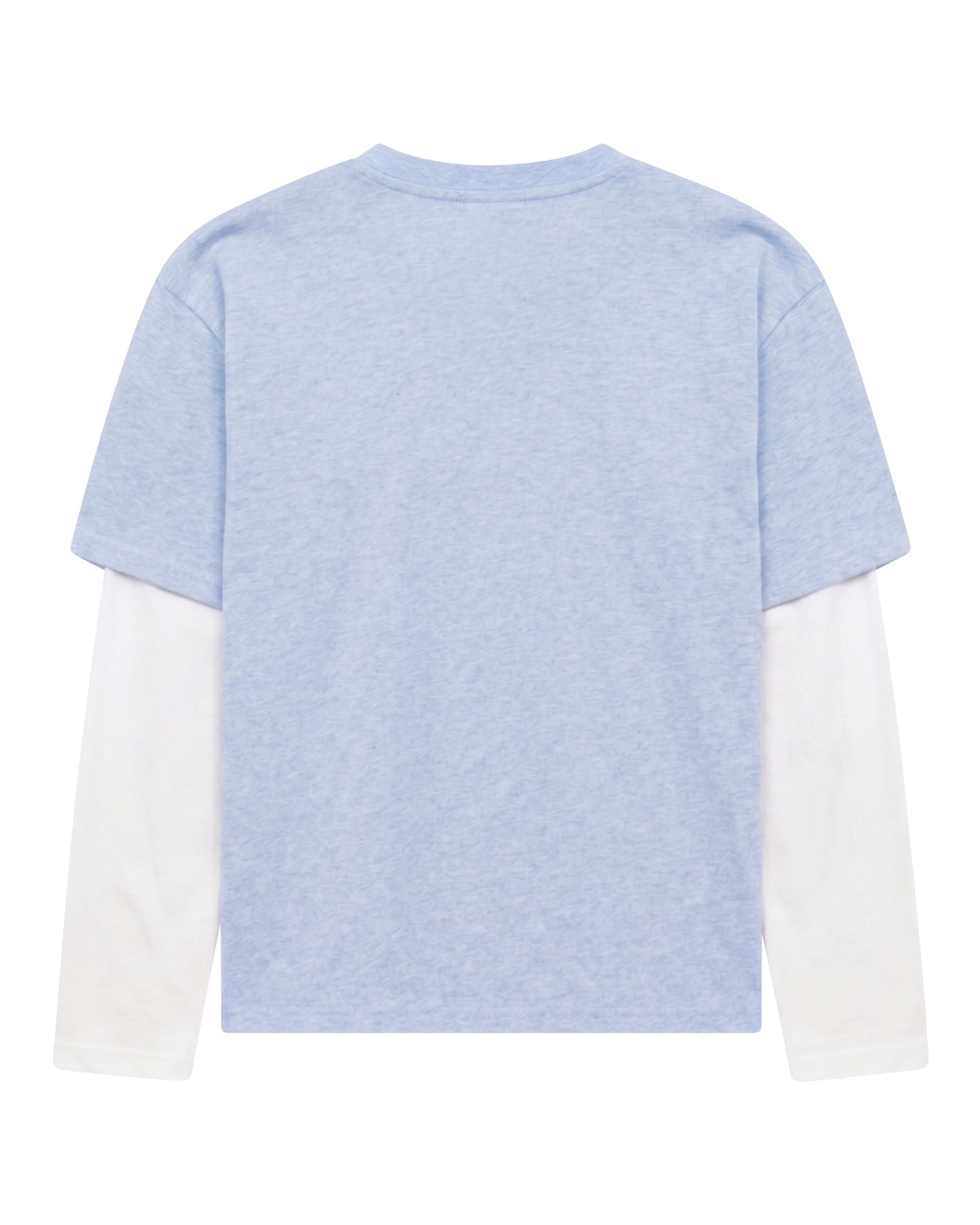 Mercier grey OG Lightening faux layer top
