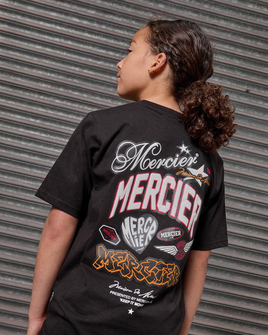 Mercier junior black Guerrilla t-shirt