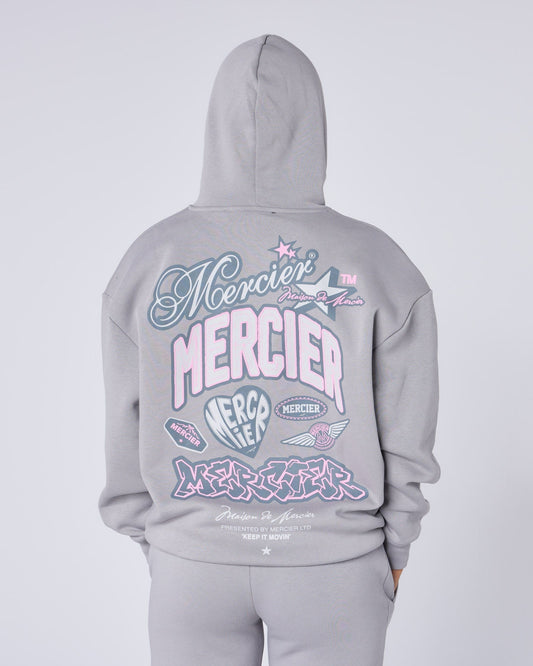 Mercier women's grey Guerrilla hood