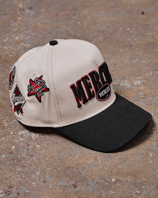 Mercier Banner snapback twill cap