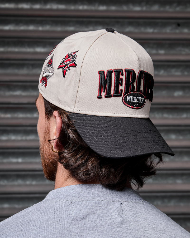 Mercier Banner snapback twill cap