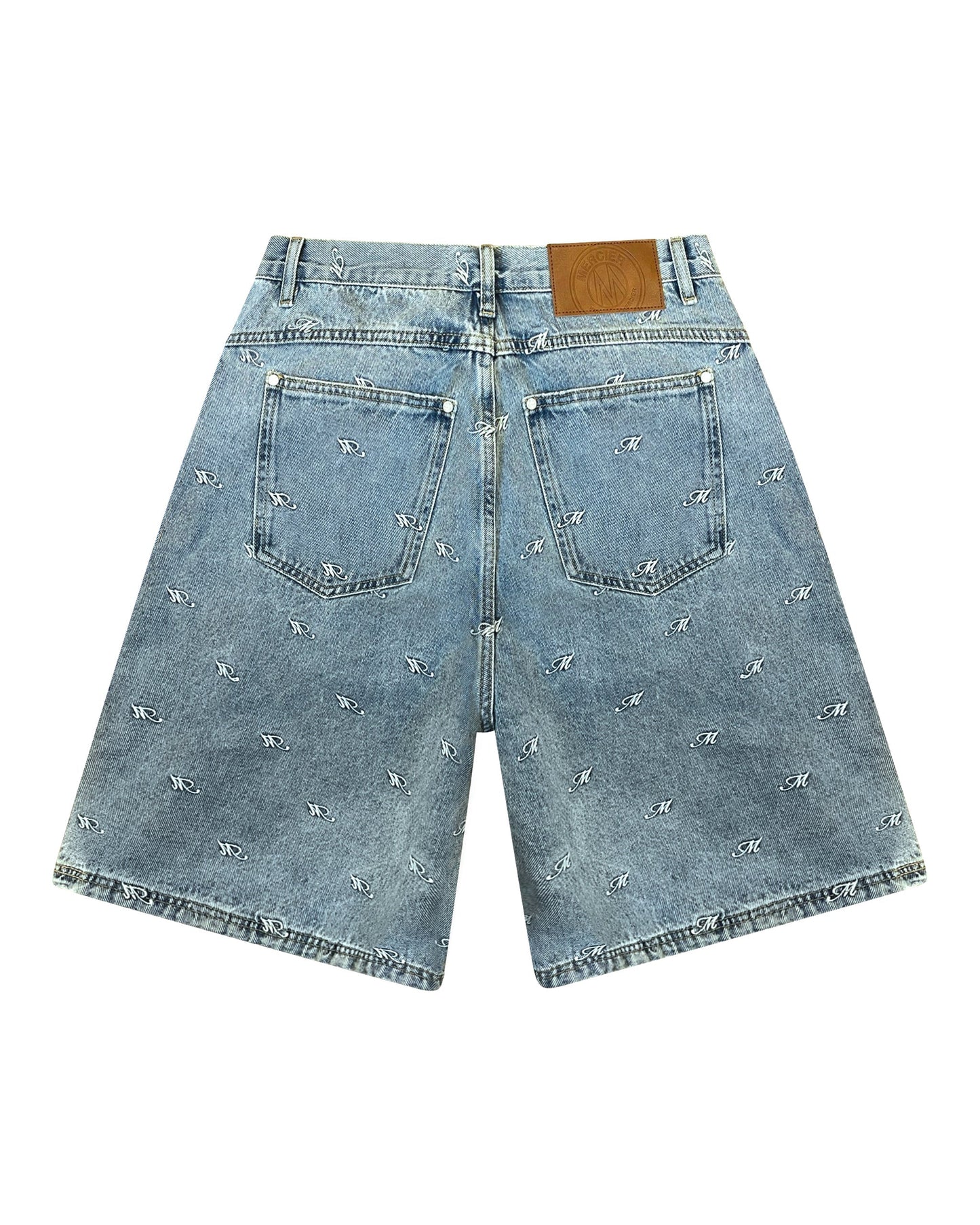 Mercier Bellingham washed denim jort