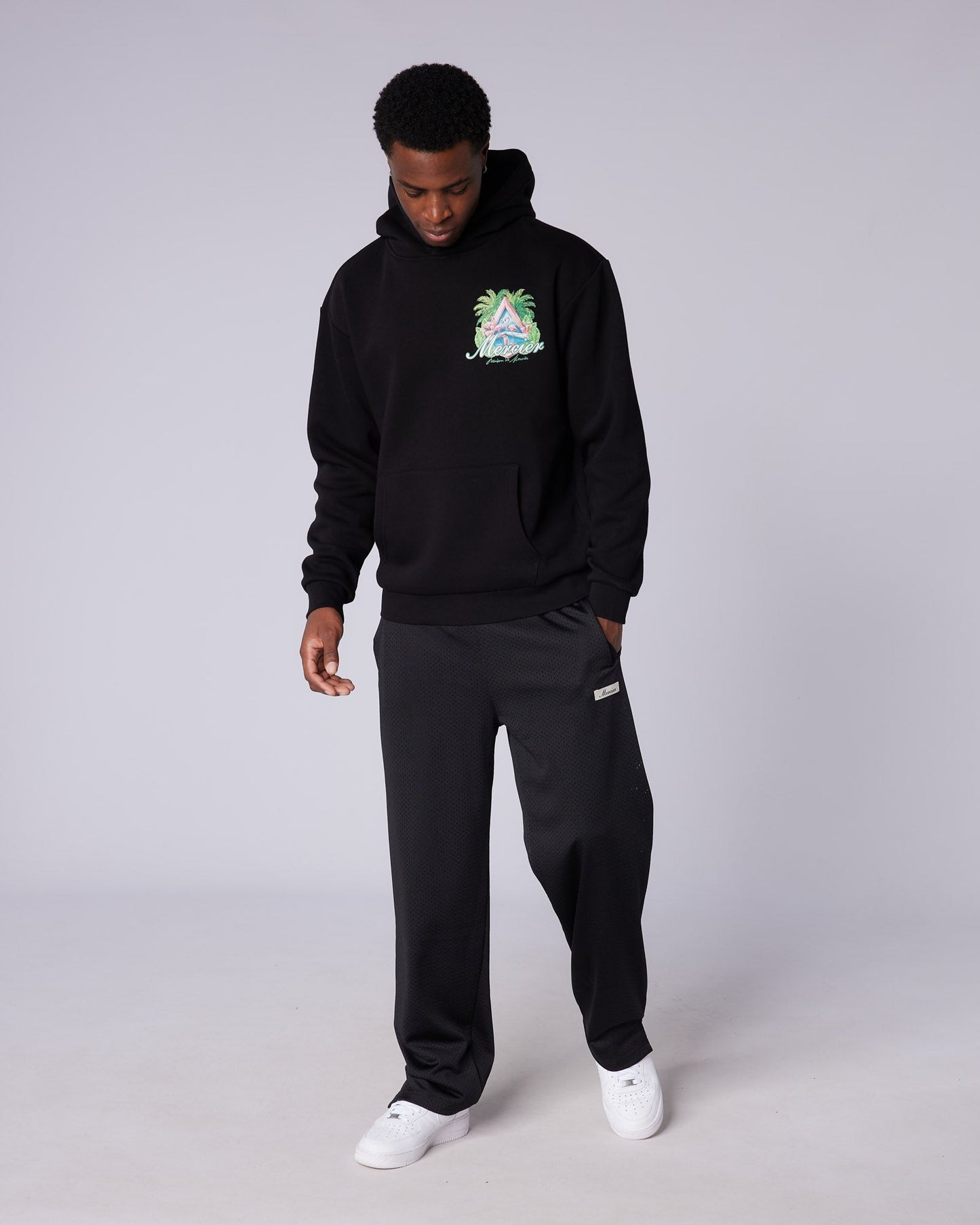 Mercier Black Fracture Pants