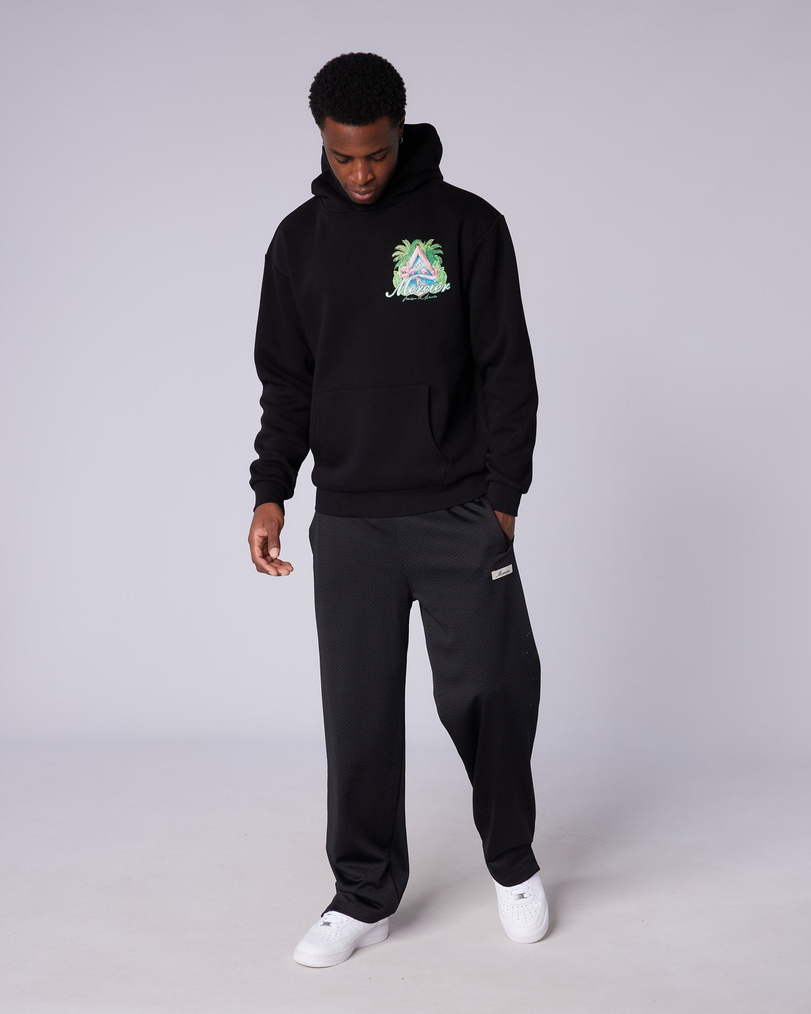 Mercier Black Fracture Pants