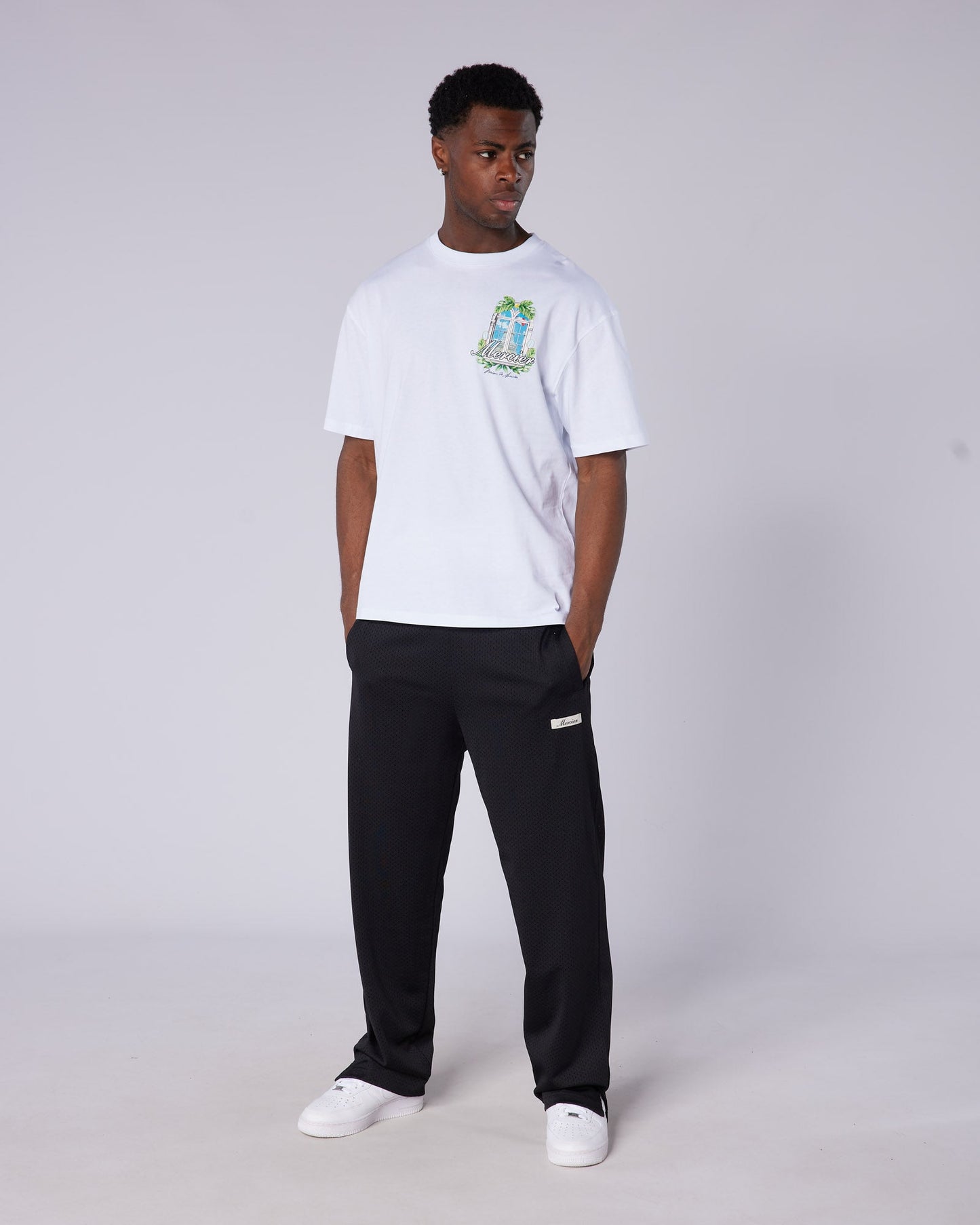 Mercier Black Fracture Pants
