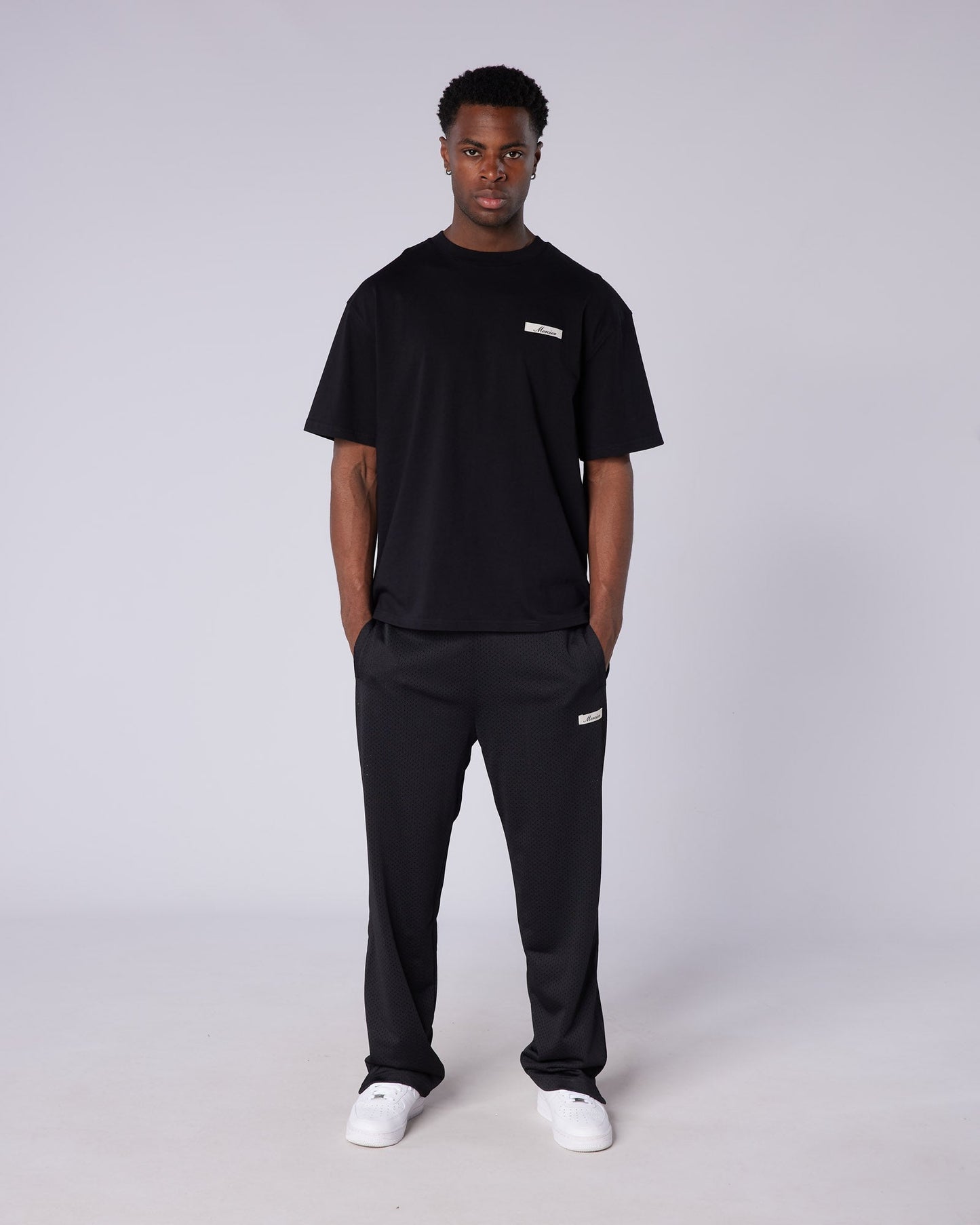 Mercier Black Fracture Pants