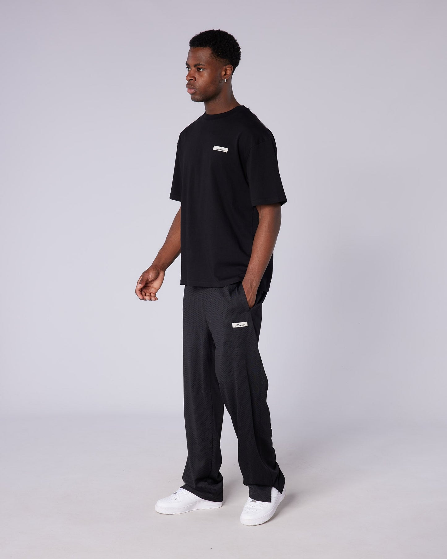 Mercier Black Fracture Pants
