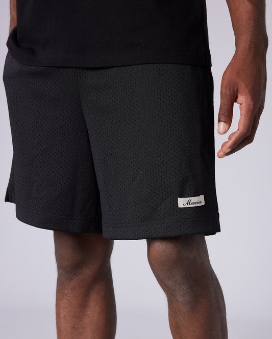 Mercier Black Fracture Shorts