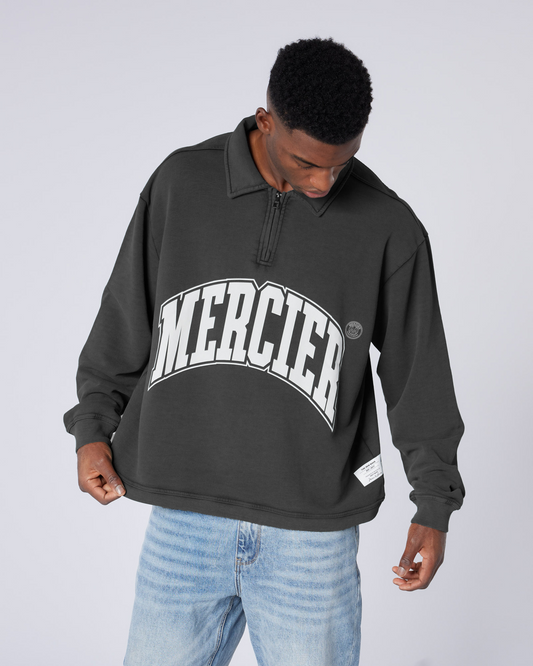 Mercier Black Homerun Quarter Zip