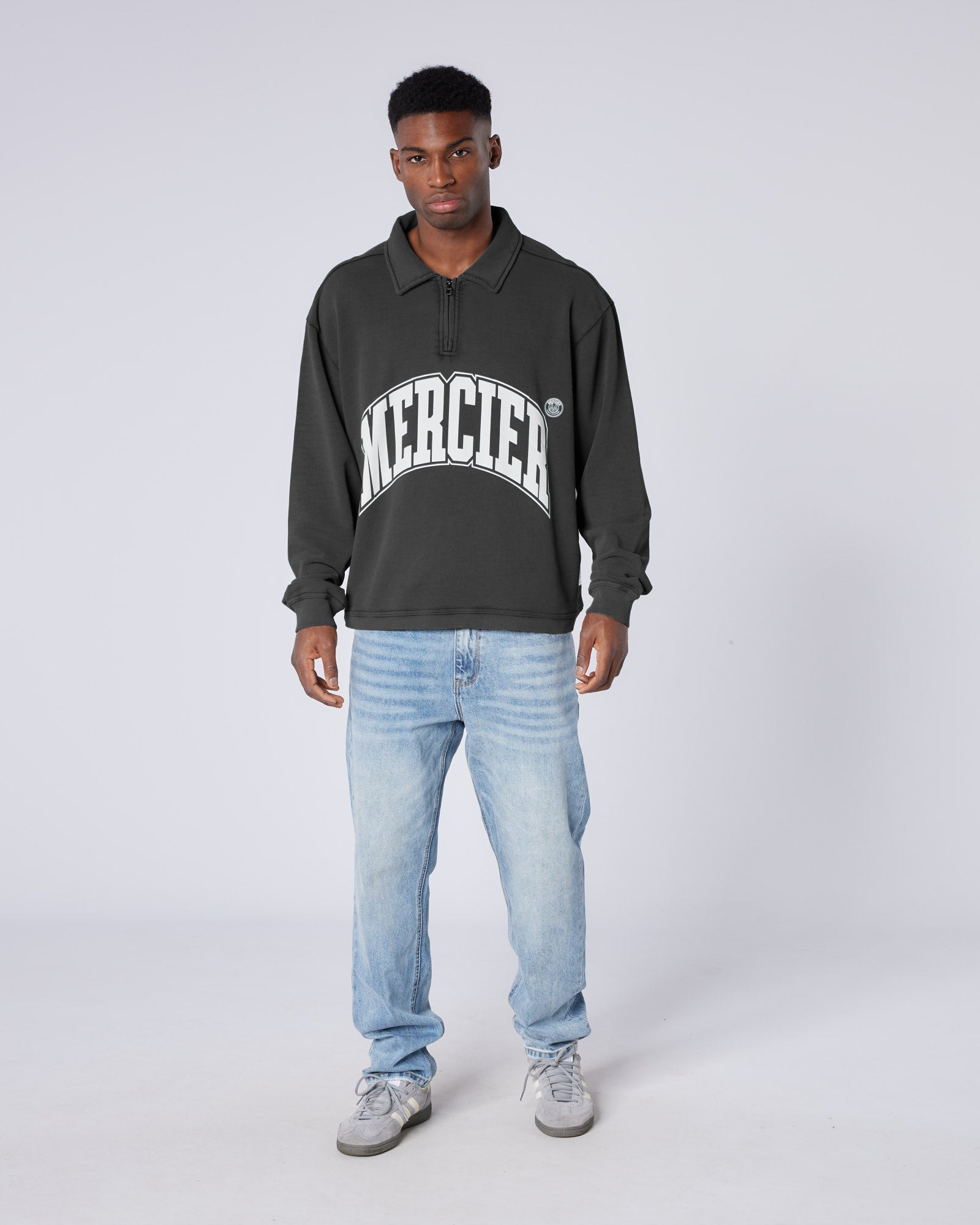 Mercier Black Homerun Quarter Zip
