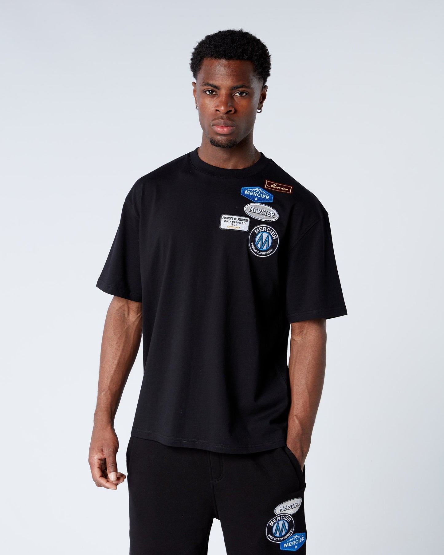 Mercier Black OG Badge T-Shirt