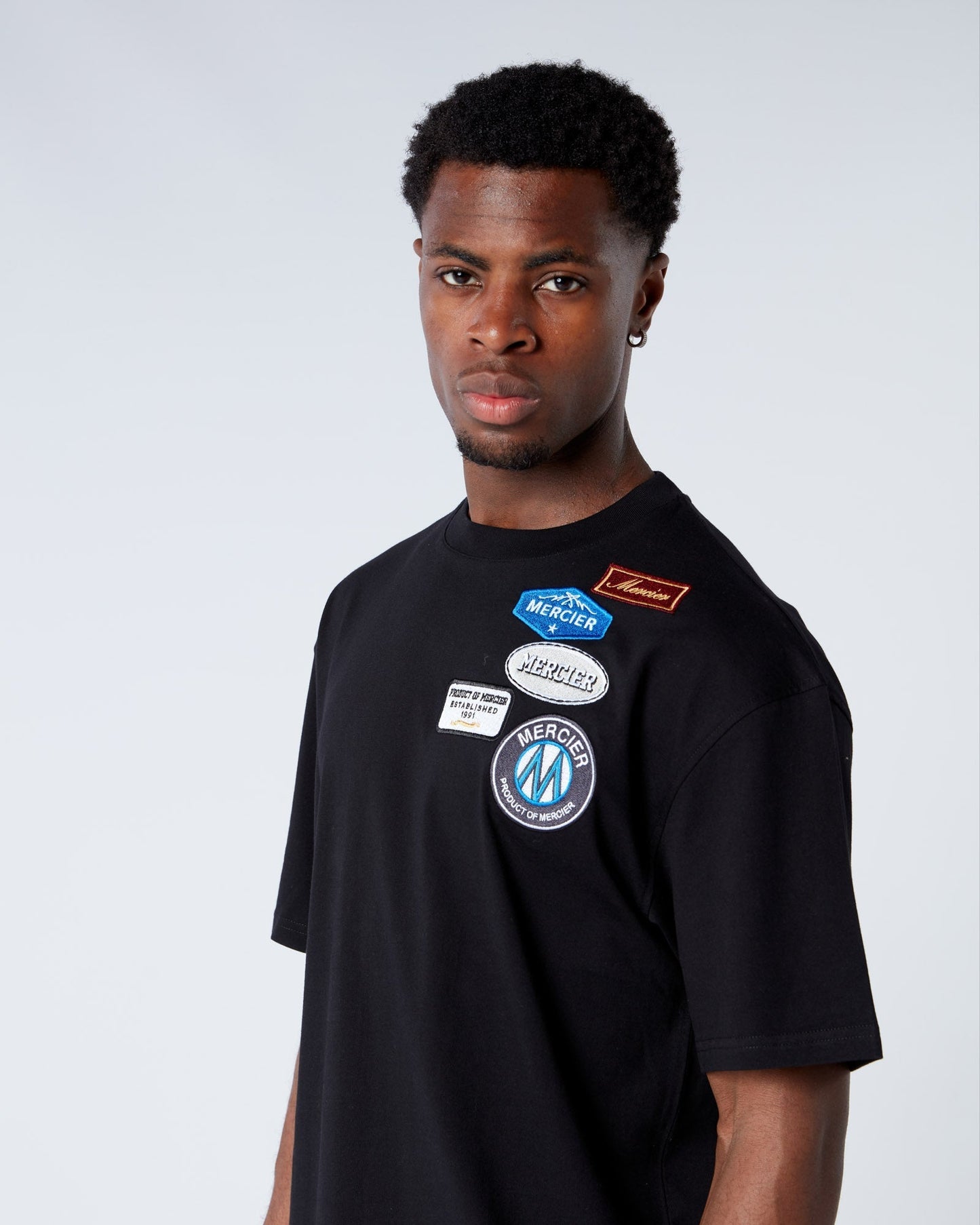 Mercier Black OG Badge T-Shirt