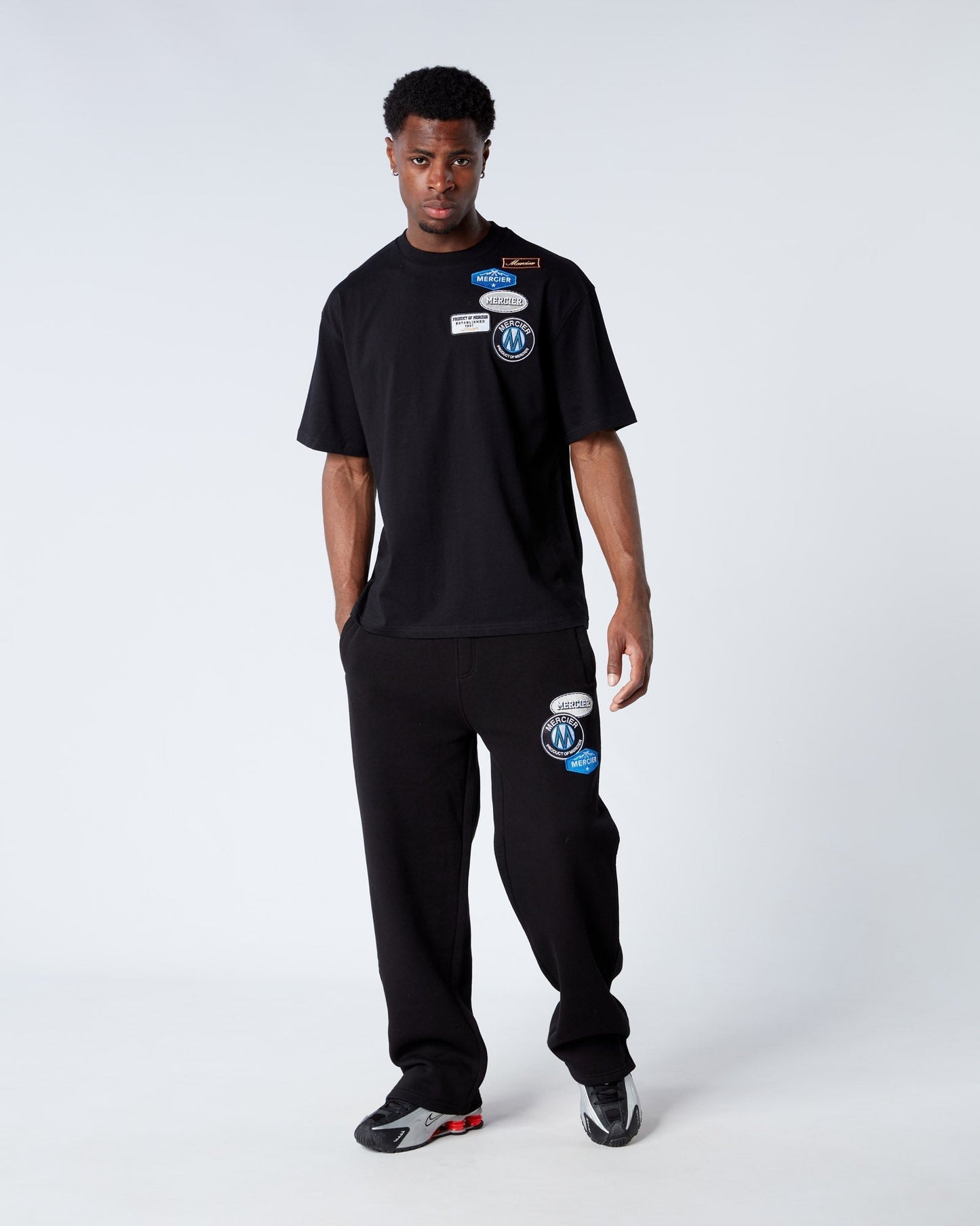 Mercier Black OG Badge T-Shirt