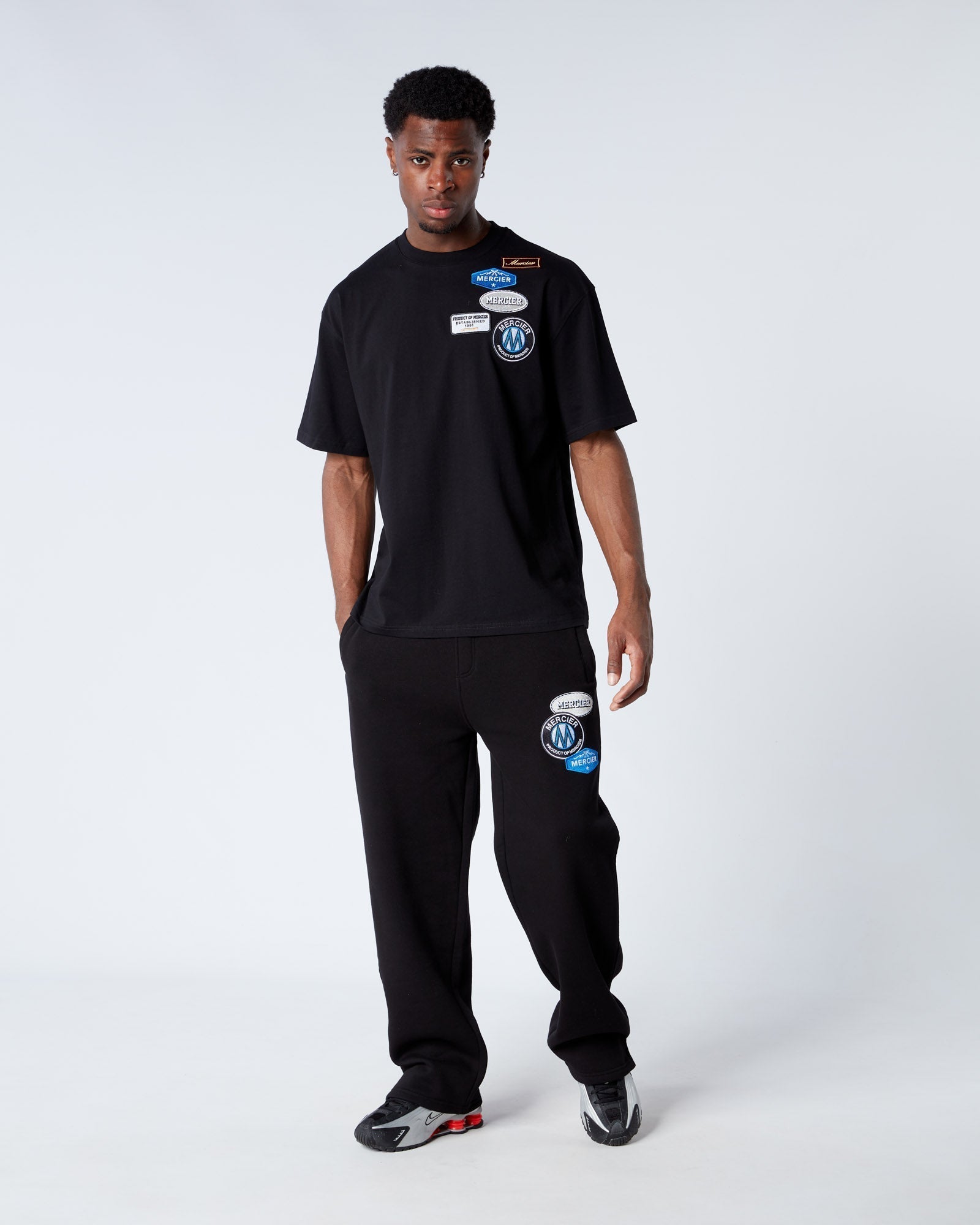 Mercier Black OG Badge T-Shirt
