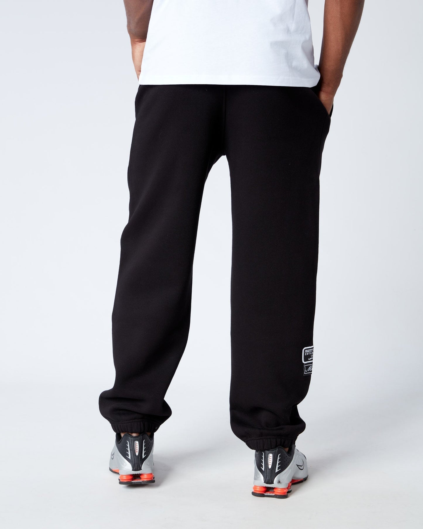 Mercier Black Relaxed OG Mono Joggers