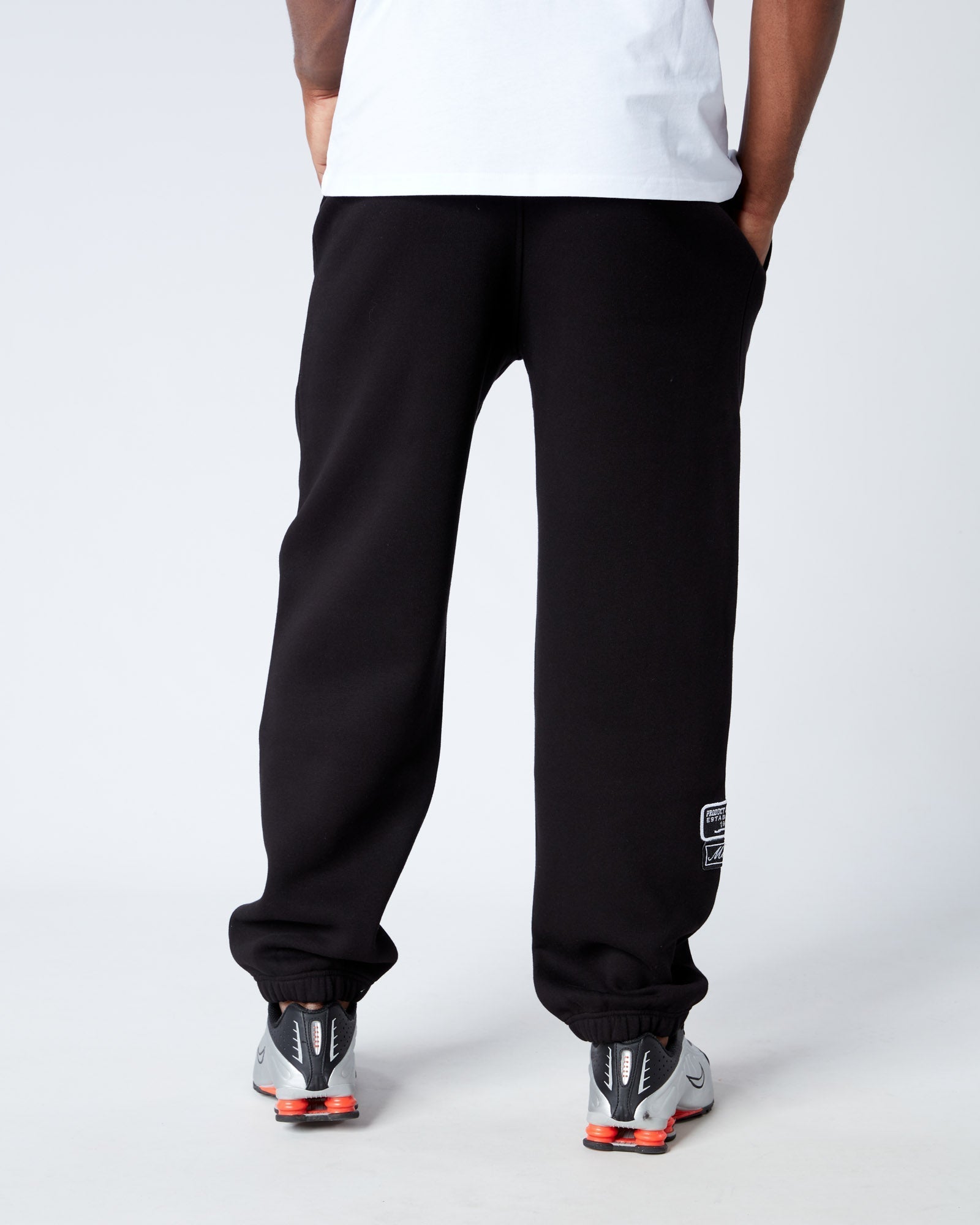 Mercier Black Relaxed OG Mono Joggers