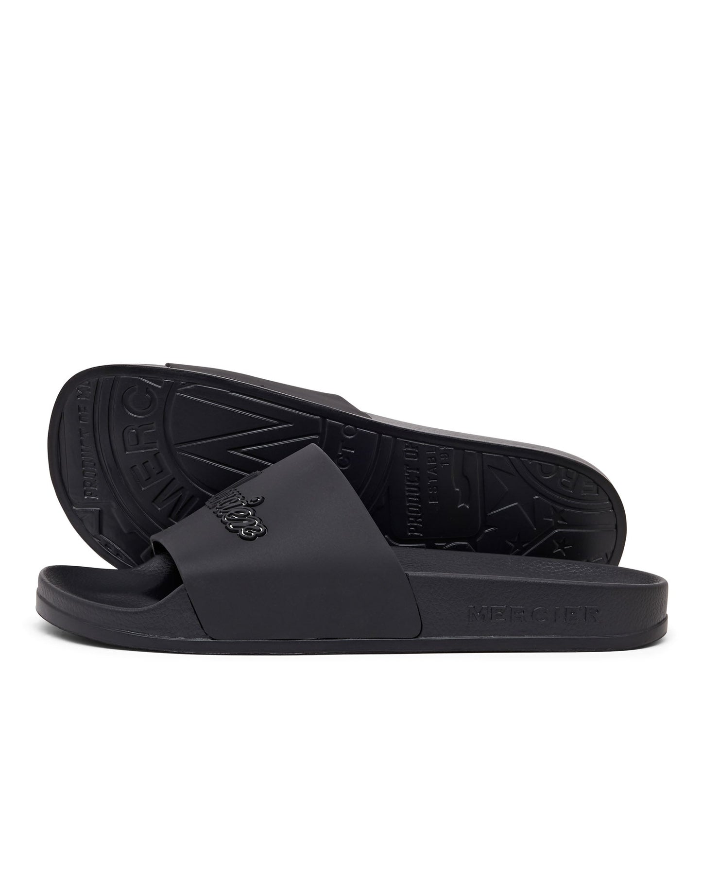 Mercier Black Signature Sliders