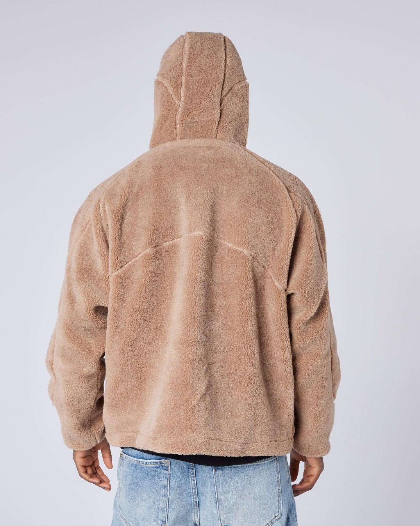 Mercier Brown Tempo Borg Jacket