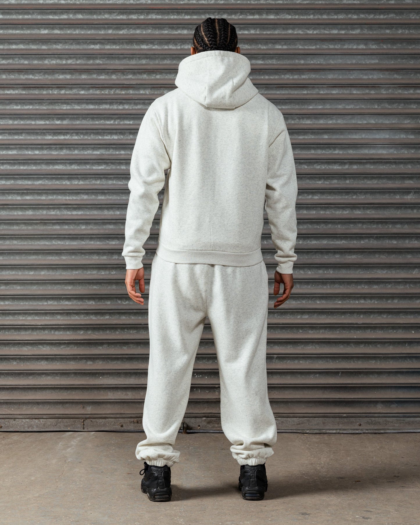 Mercier Diamante Ballers grey marl hoodie