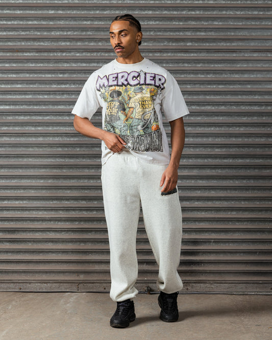 Mercier Diamante Ballers grey marl joggers