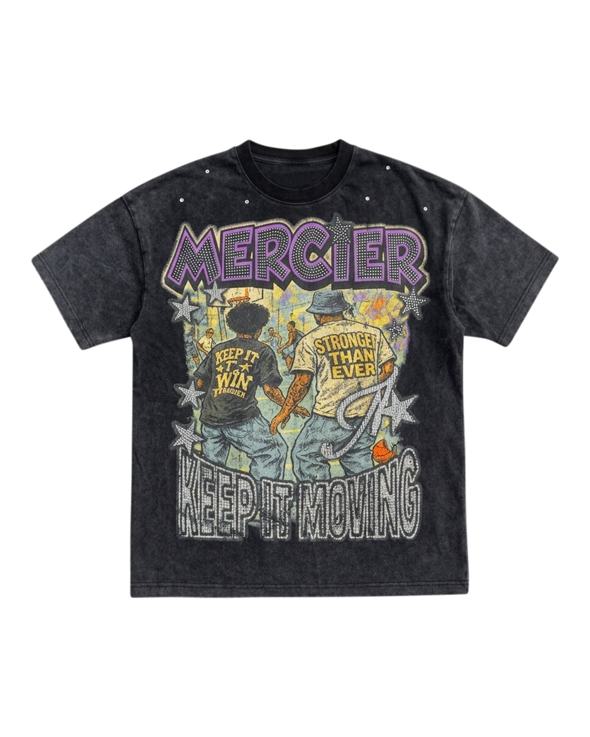 Mercier Diamante Ballers vintage black t-shirt