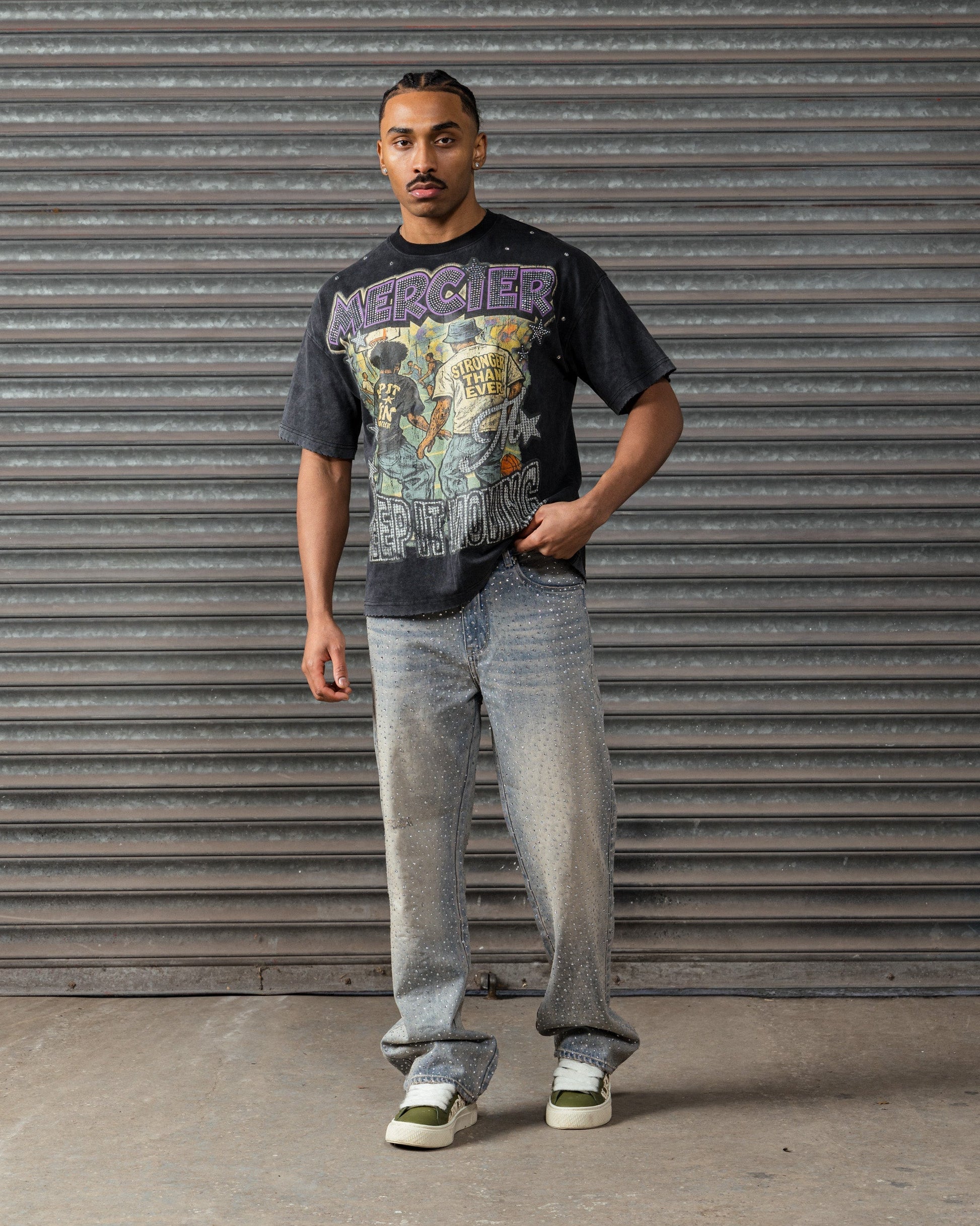 Mercier Diamante Ballers vintage black t-shirt