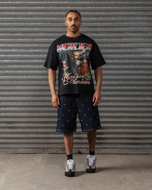 Mercier Eagle waffle t-shirt