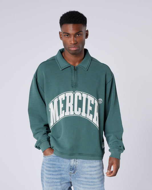 Mercier Forest Green Homerun Quarter Zip