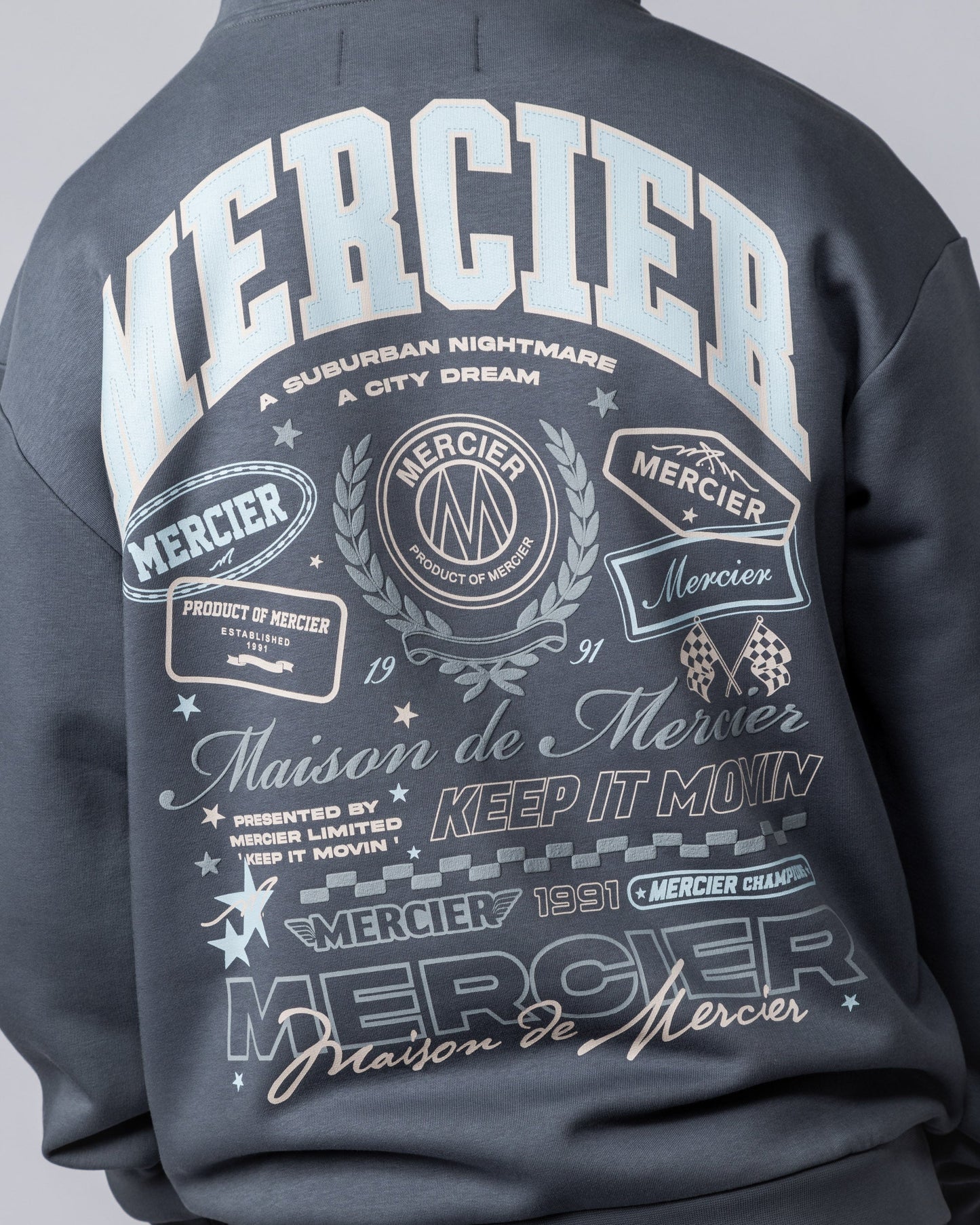 Mercier Grey Maison Champions Hoodie