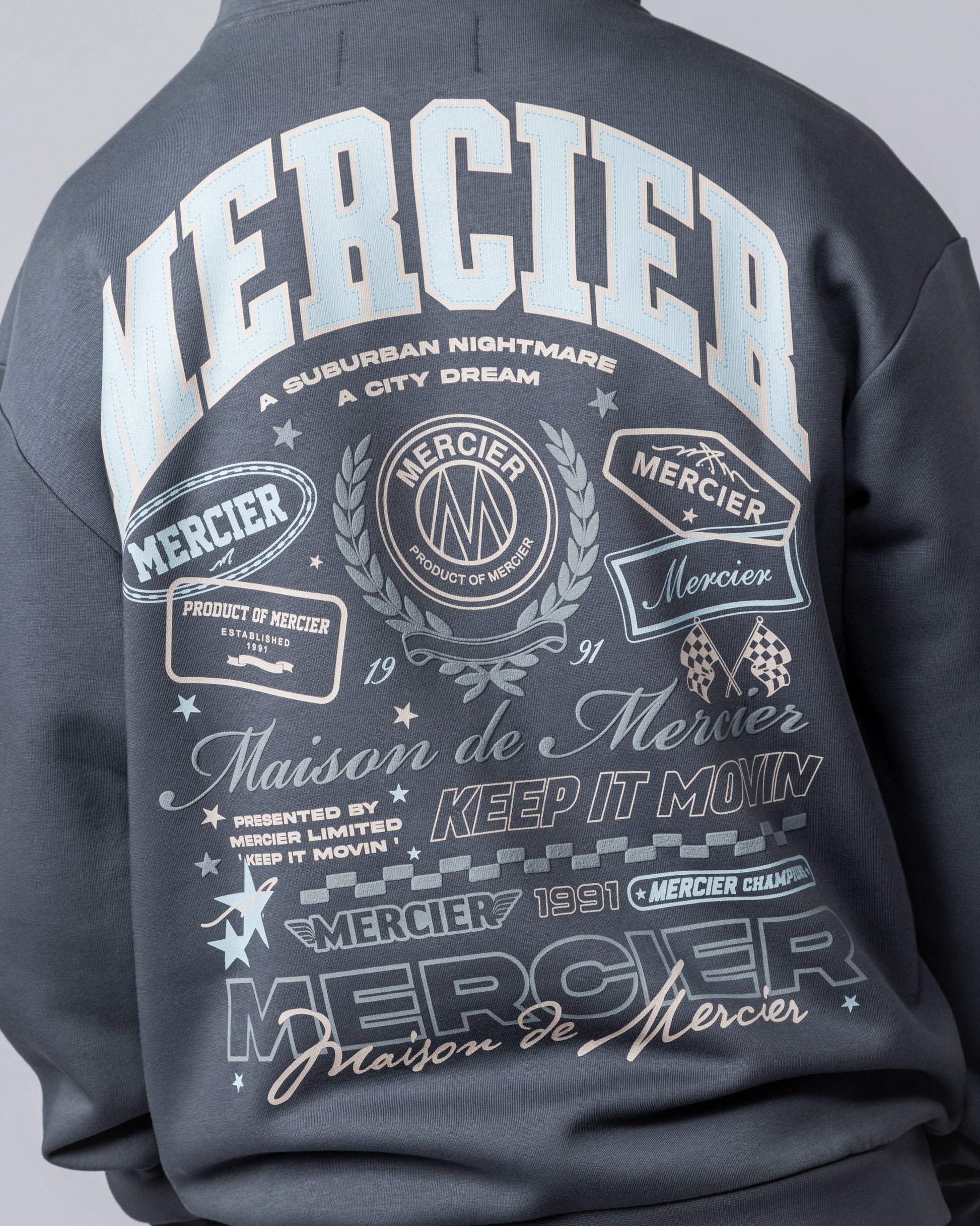 Mercier Grey Maison Champions Hoodie