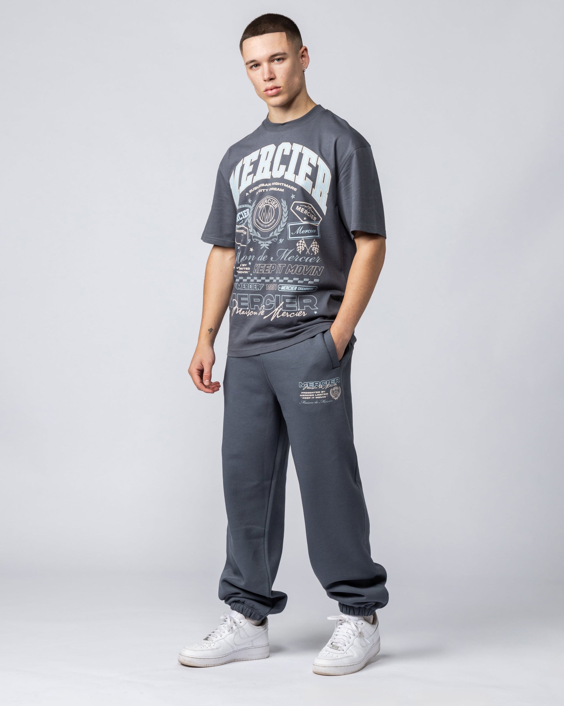 Mercier Grey Maison Champions Joggers