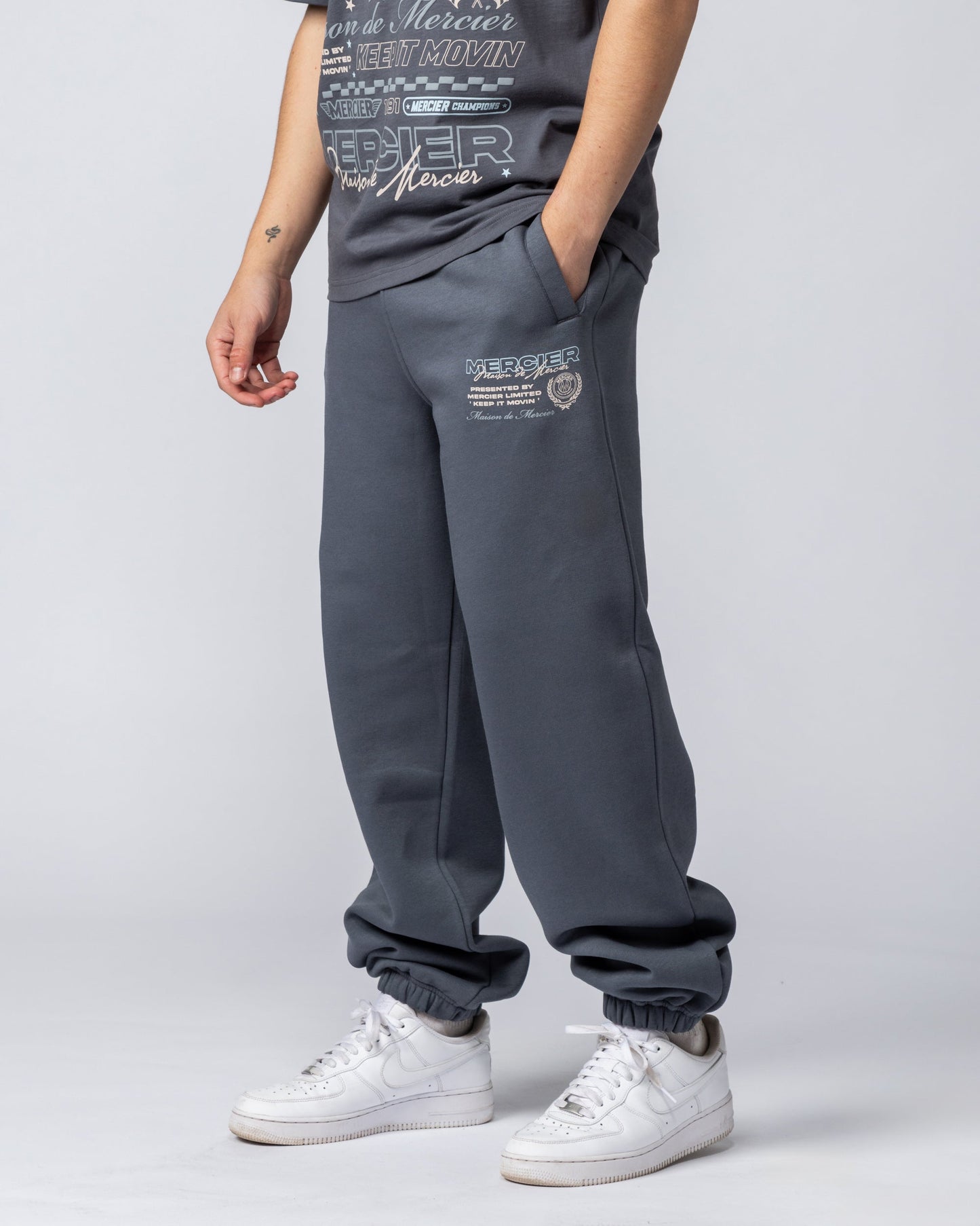 Mercier Grey Maison Champions Joggers