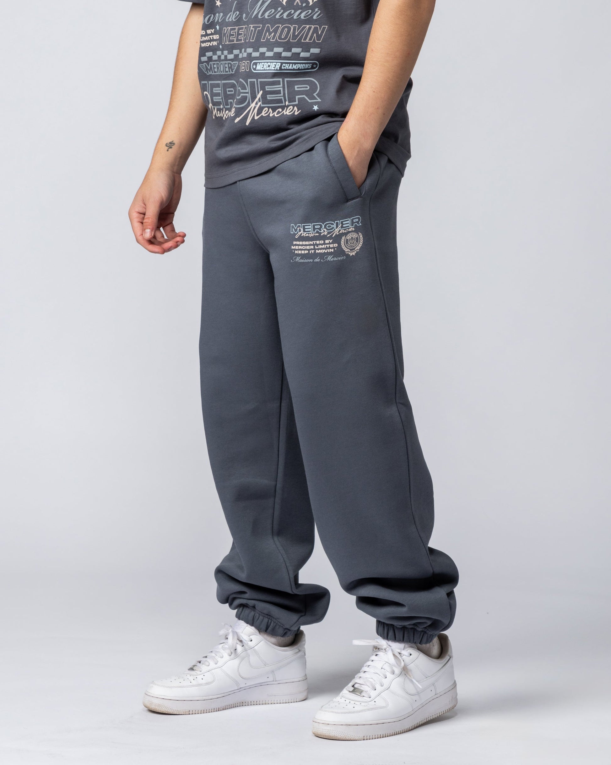 Mercier Grey Maison Champions Joggers