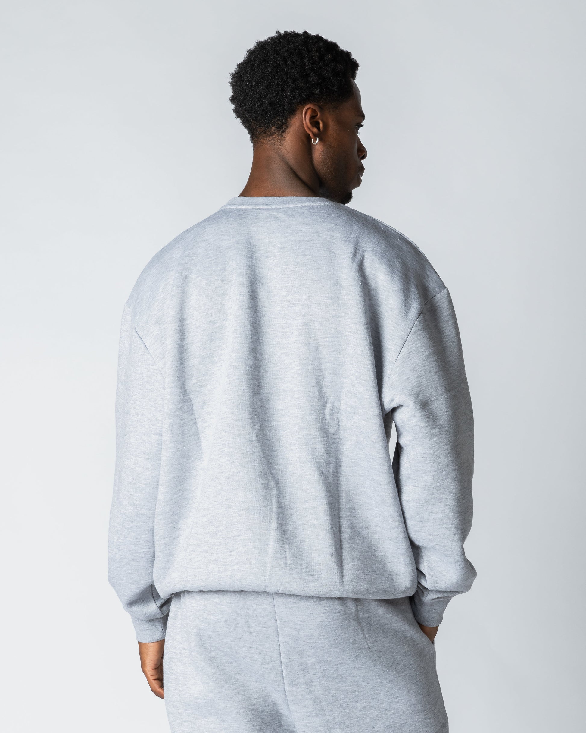 Mercier Grey Marl Relaxed OG Crewneck