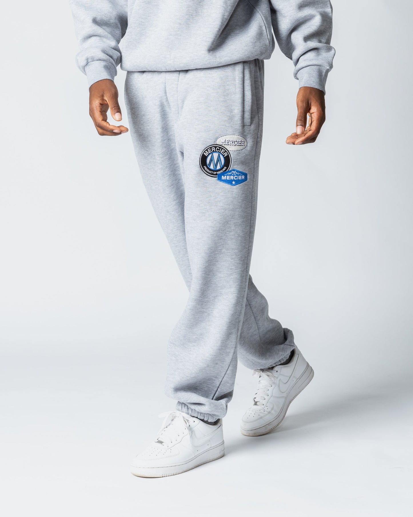 Mercier Grey Marl Relaxed OG Joggers