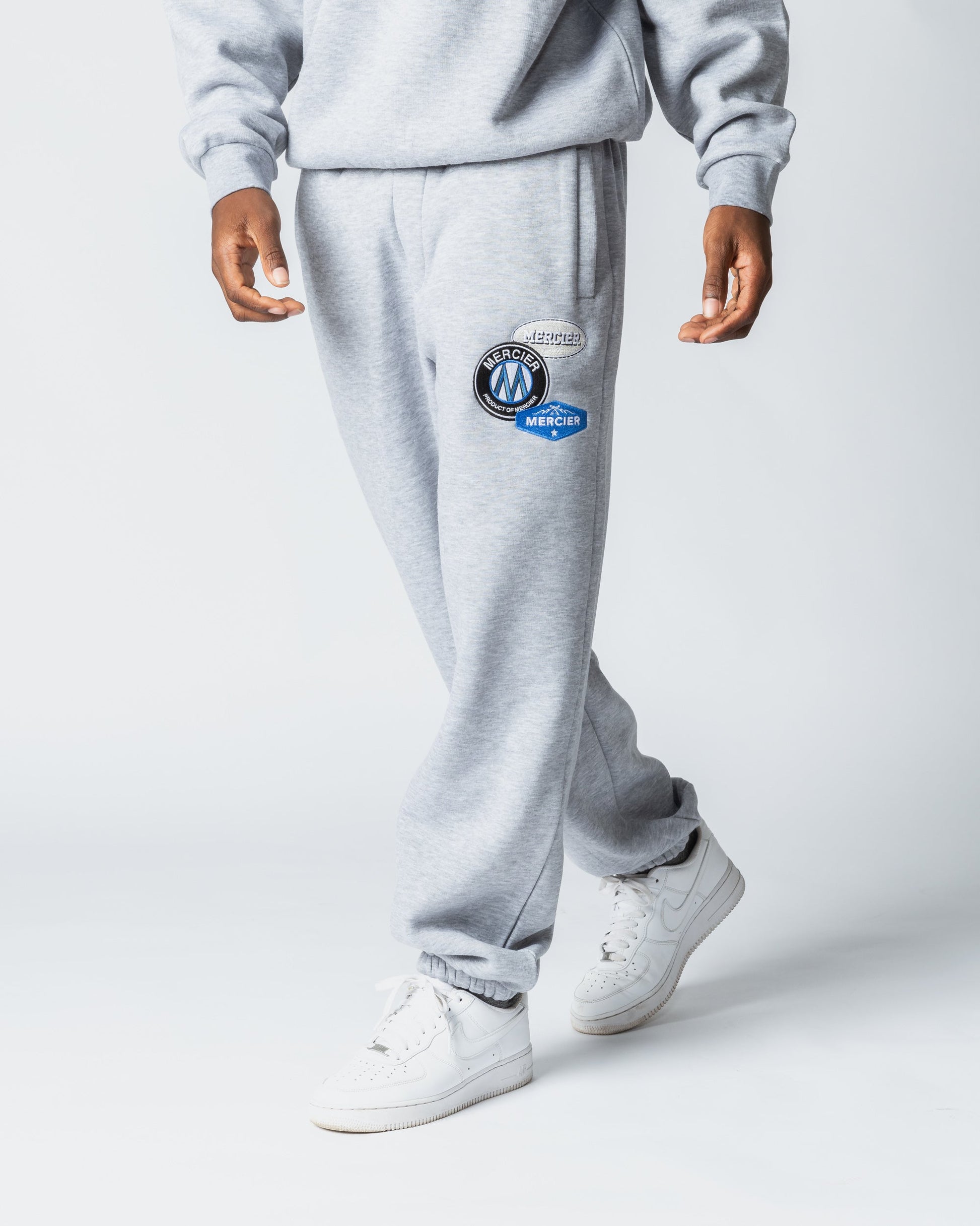 Mercier Grey Marl Relaxed OG Joggers