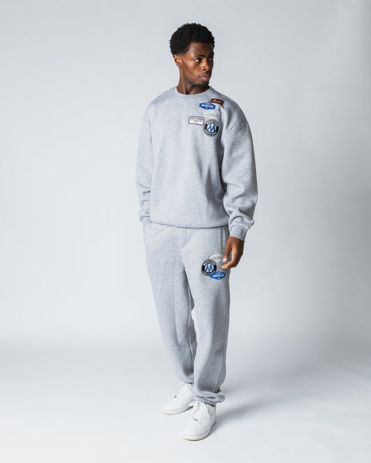 Mercier Grey Marl Relaxed OG Joggers