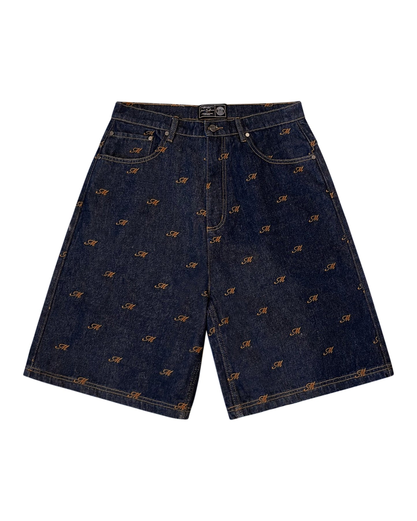 Mercier Jellingham dark blue denim jort