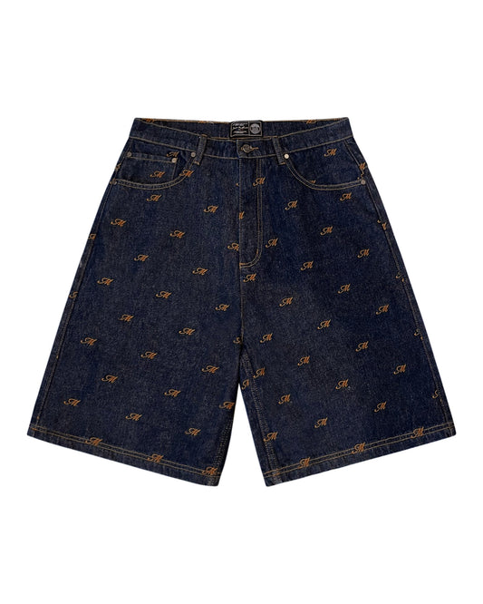 Mercier Jellingham dark blue denim jort