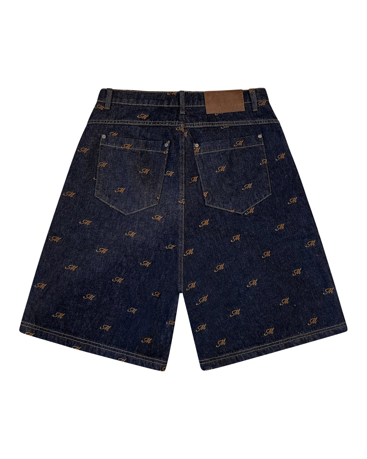 Mercier Jellingham dark blue denim jort