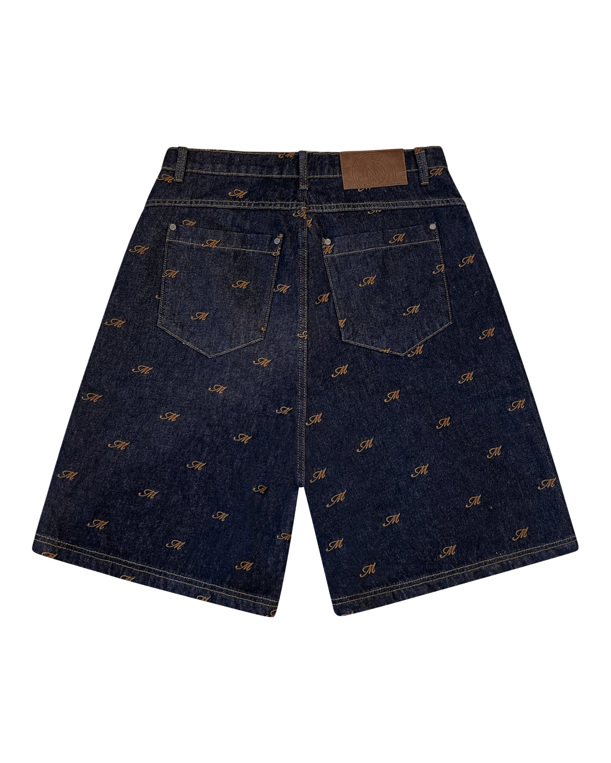 Mercier Jellingham dark blue denim jort