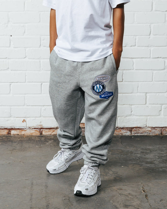 Mercier Junior Grey OG Badge Joggers