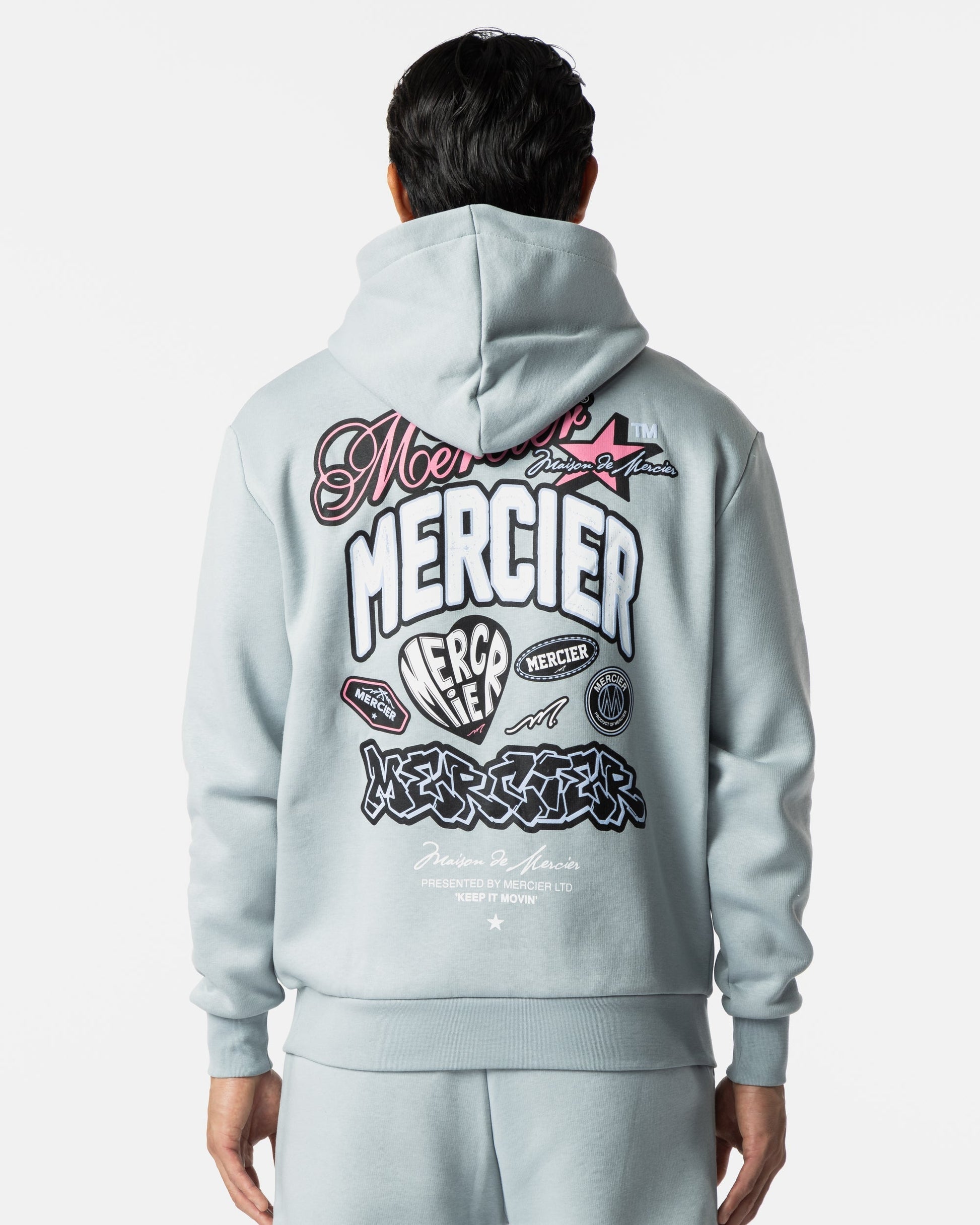 Mercier Light Grey Guerrilla Hoodie
